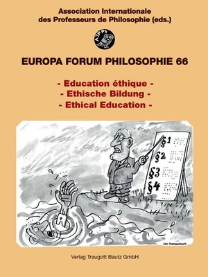 cover image of - Education éthique--/--Ethische Bildung--/- Ethical Education -